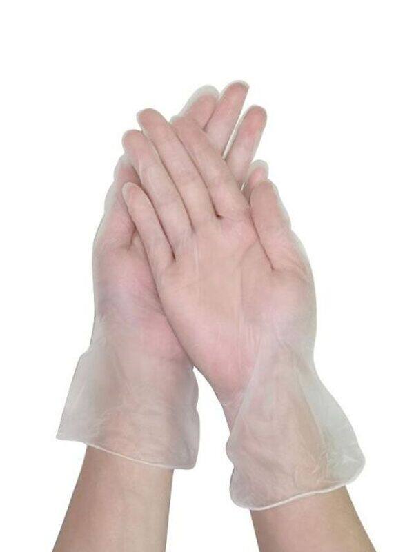 

Generic Thicken Disposable Waterproof Gloves, 100 Piece, Clear