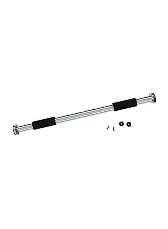 Pro Action Dual Action Door Gym Bar, Silver/Black