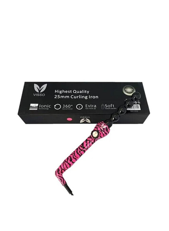 

Visso Hair Curler Set, Pink/Black