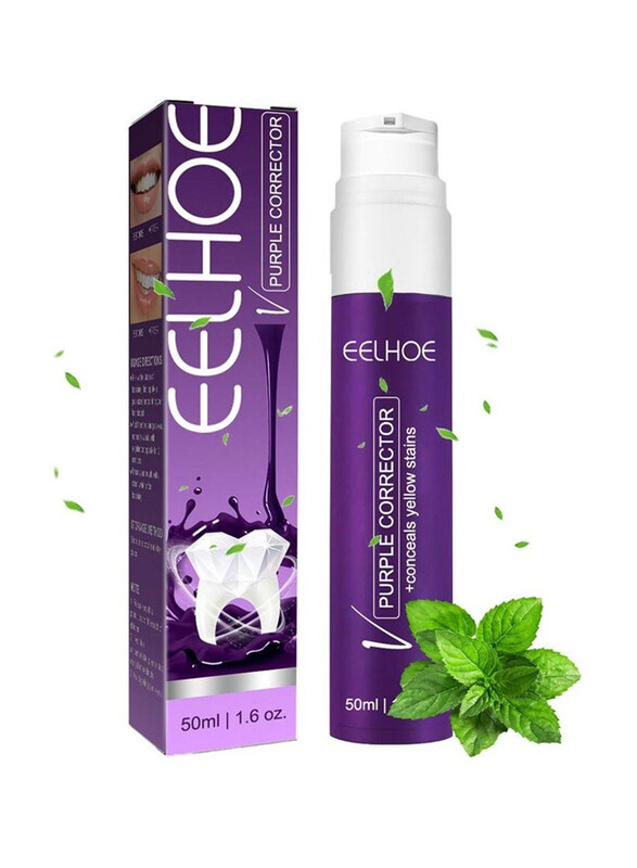 

Eelhoe Purple Toothpaste For Teeth Whitening, 50 ml