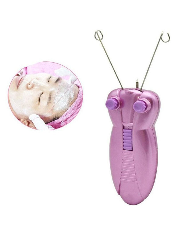 

Browns Hair Remover Electric Threading Machine, Pink