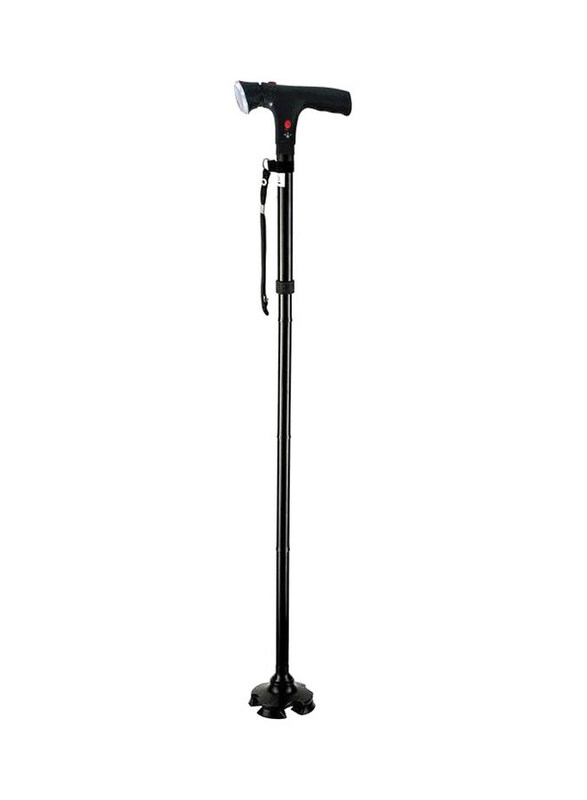 

Generic Foldable Cane with LED Lamp, Black