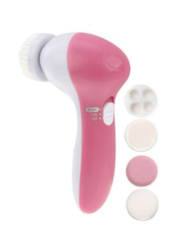 

Generic Electric Facial Cleanser, Pink/White