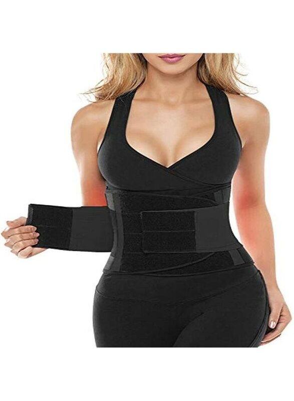 

Zenhome Shape wear Waist Trainer Trimmer Belt, Black