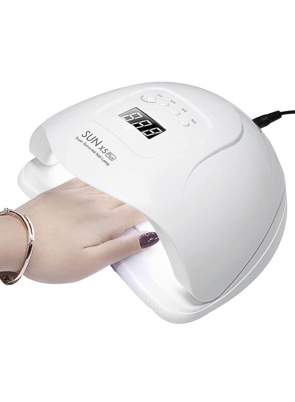 

Sun 120W USB Five UV Nail Lamp LED Light Gel Polish Dryer, White