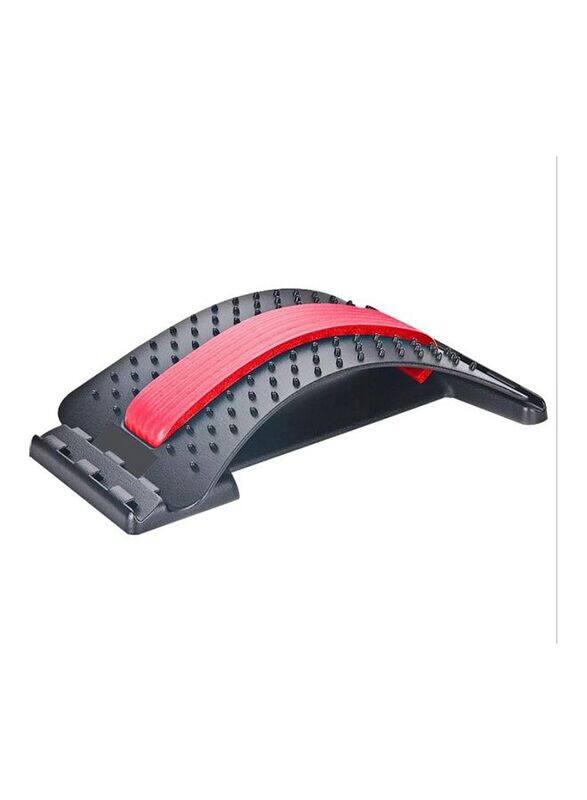 

XiuWoo Adjustable Back Stretcher Device with Magnetic Points, T37, Black/Red