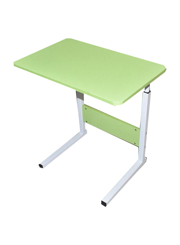 

Generic Height Adjustable Small Home Office Desk With Wheels, Green/White