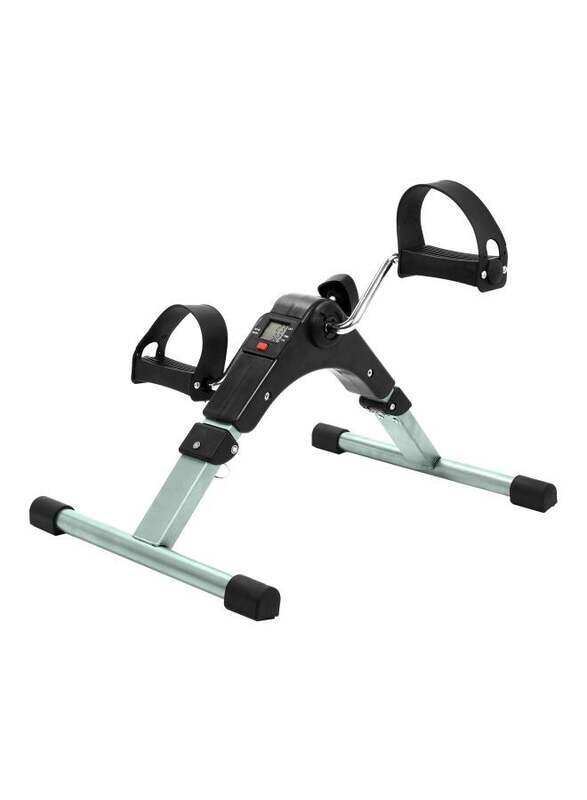 

Generic LED Adjustable Exercise Pedal Stepper, Black/Grey