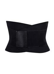 Body Shaper Elastic Waist Trimmer, Black