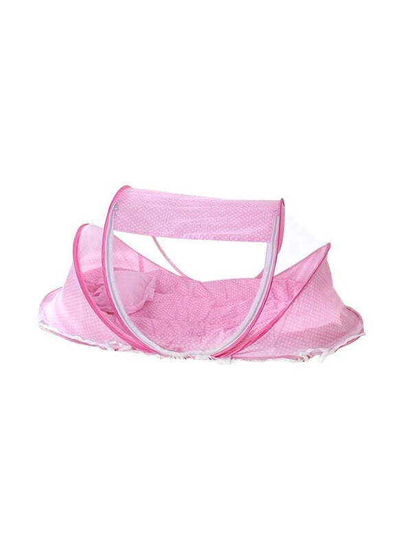 

Hlm 4-Piece Mosquito Net Tent, Pink