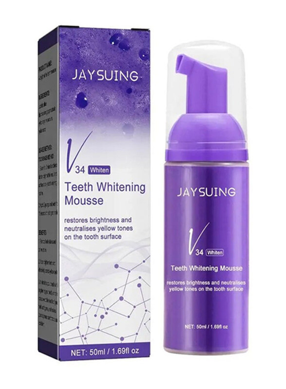 

Jaysuing V34 Teeth Whitening Mousse, 50ml