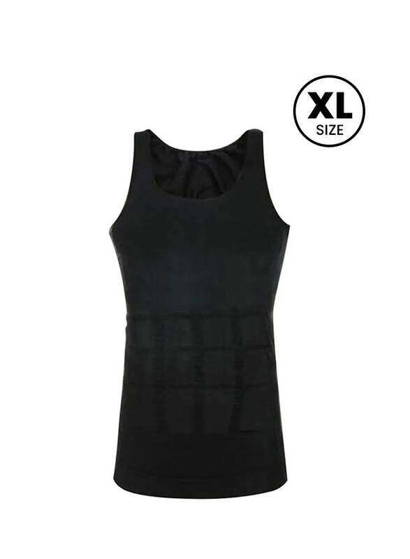 

Slim'n Lift Body Shaper Vest for Men, Black, XL