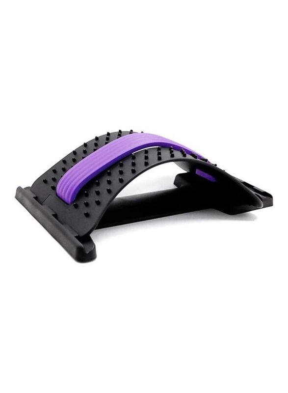 

XiuWoo Adjustable Back Stretcher Device with Magnetic Points, T153, Black/Purple