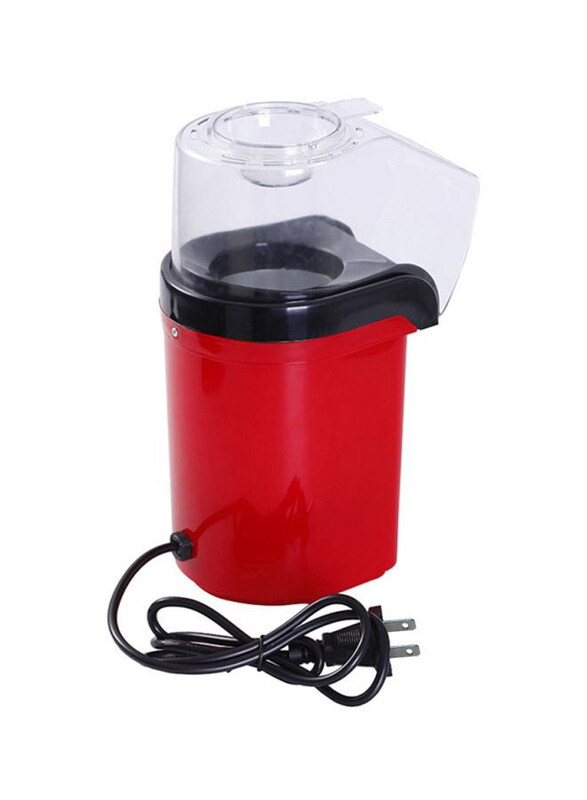 

Generic Small Hot Air Popcorn Maker, 1200W, H31933US, Red/Black