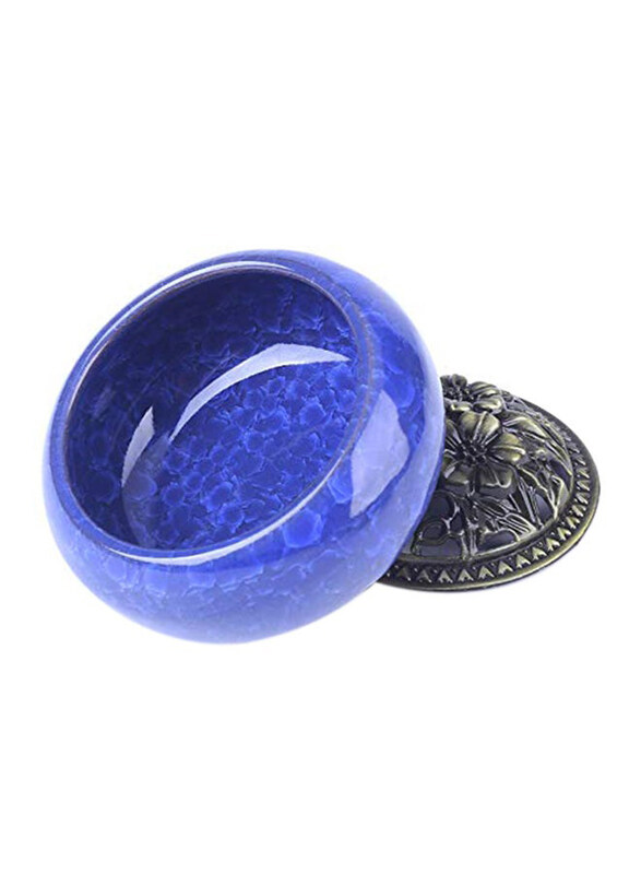 

LamDawn Censer Incense Burner with Calabash Incense Stick Holder, Blue