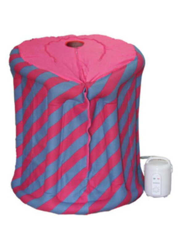 

Generic Portable Steam Bath, Pink/Grey