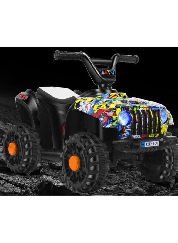 

Atv Ride On Truck with Remote Control & Radio Led Lights, Multicolour