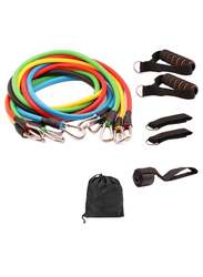 Nouan Professional Fitness Band Accessories Set, 11 Pieces, Multicolour