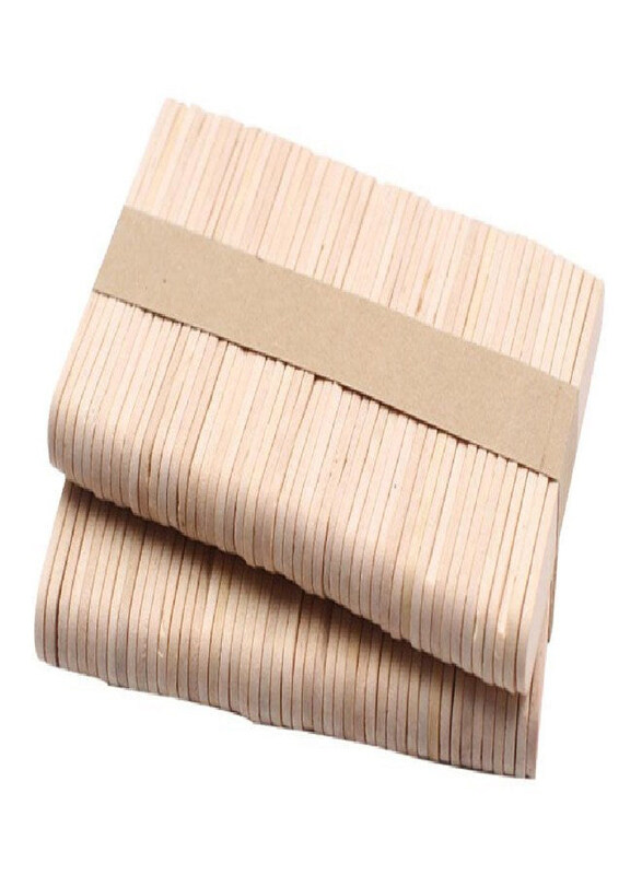 

Generic Wood Popsicle Craft Sticks, 50 Pieces, Beige