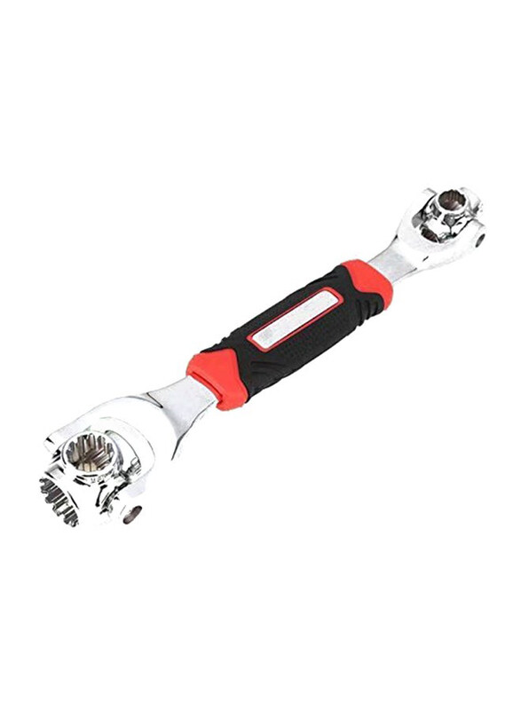 

Generic Multi Function Tiger Wrench, Red/Black/Silver