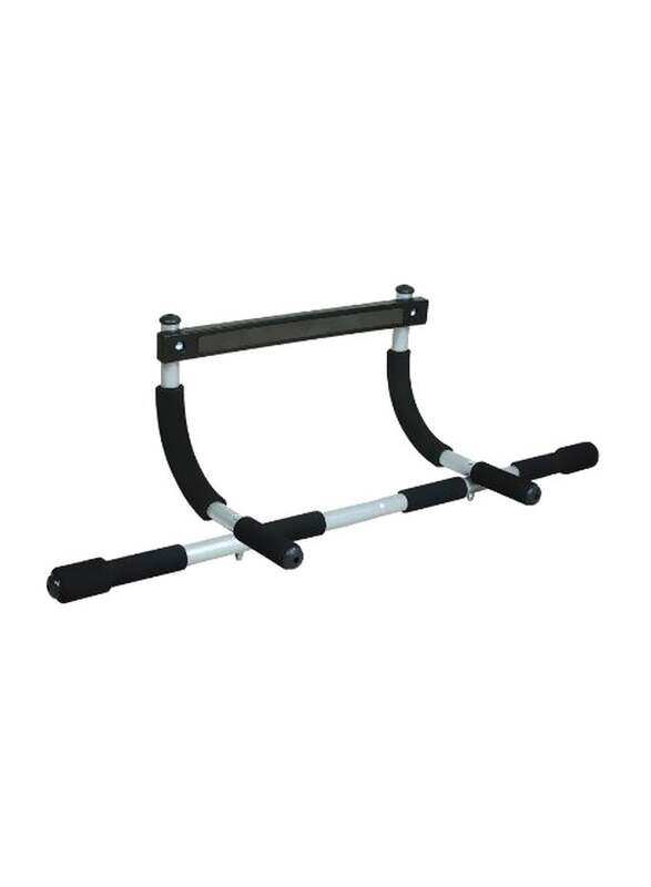 

Generic Upper Body Workout Iron Bar, Black/Silver