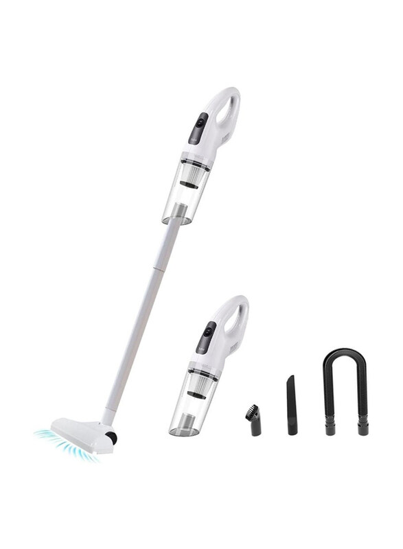 

DubaiGallery 120W Wireless Wet & Dry Handheld Vacuum Cleaner, Black/White