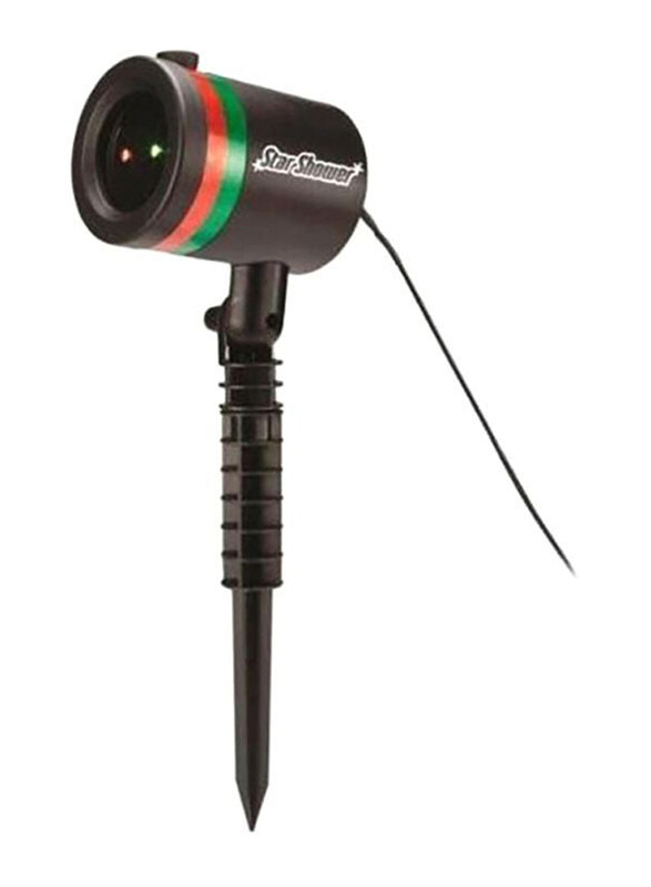 

Generic Outdoor Shower Laser Fairy Projector Light, Black/Red/Green