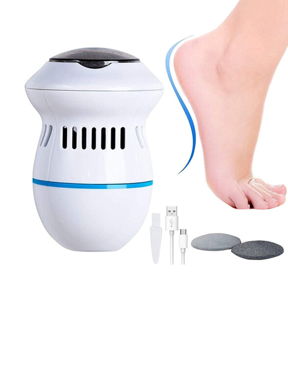 

DubaiGallery Rechargeable Electric Foot File Grinder Dead Callus Skin Remover Foot Pedicure Tool, 1 Piece