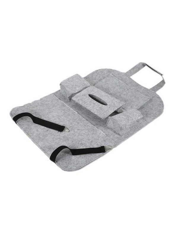 

Generic Auto Storage Pockets Vehicle Bags Back Seat, Grey