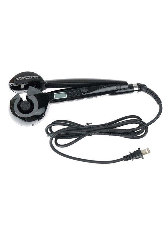 

Generic Electric Automatic Hair Curler, Black
