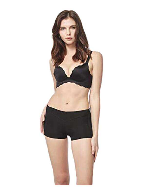 

VsiHz Instant Butt Lifter Bodyshort Shaper, XXL, Black