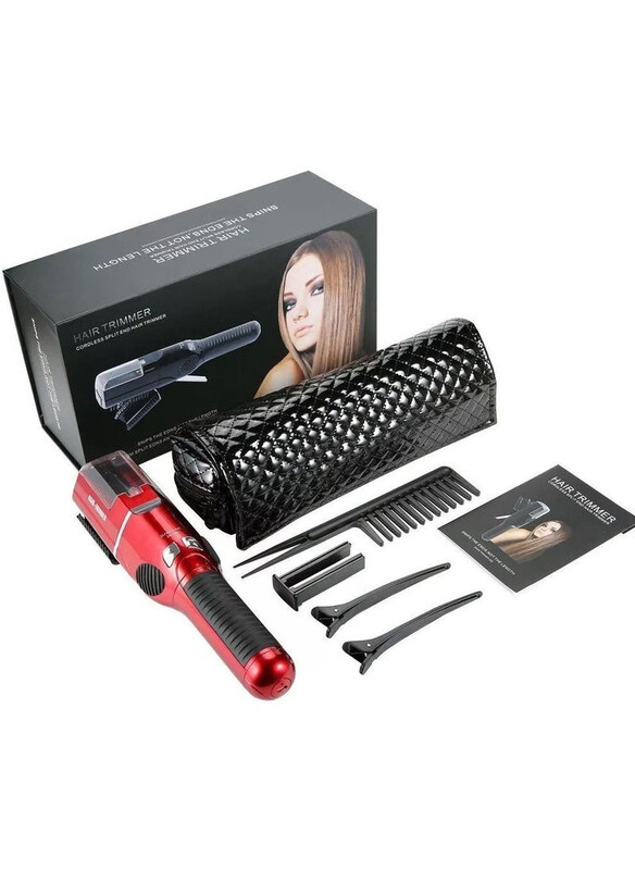

Fasiz Fasiz Cordless Split End Hair Trimmer, Red
