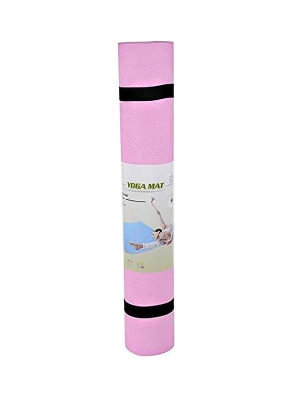 TA Sports EVA Yoga Mat, 173 x 61 x 0.4cm, Pink