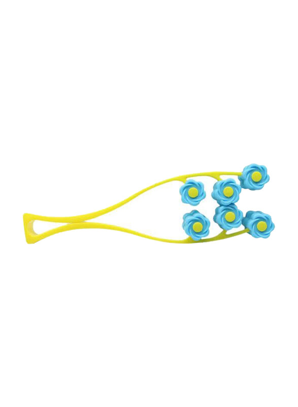 

SinLoon Flower Type Face Massage Roller, Yellow/Blue