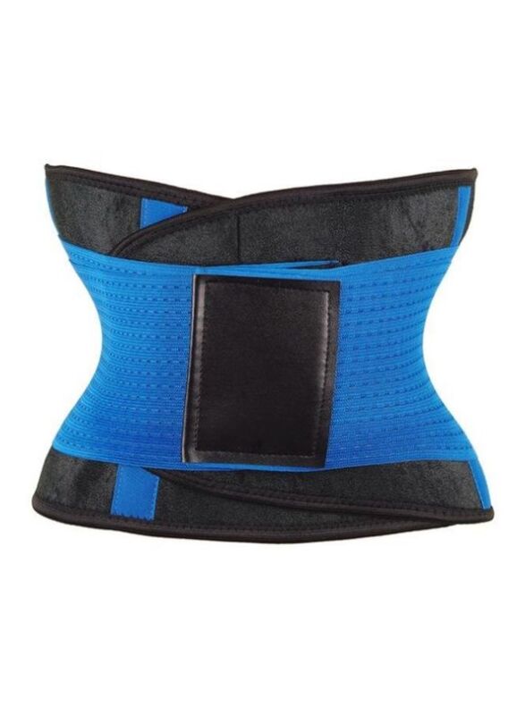 Slimming Belt, Medium, Blue/Black