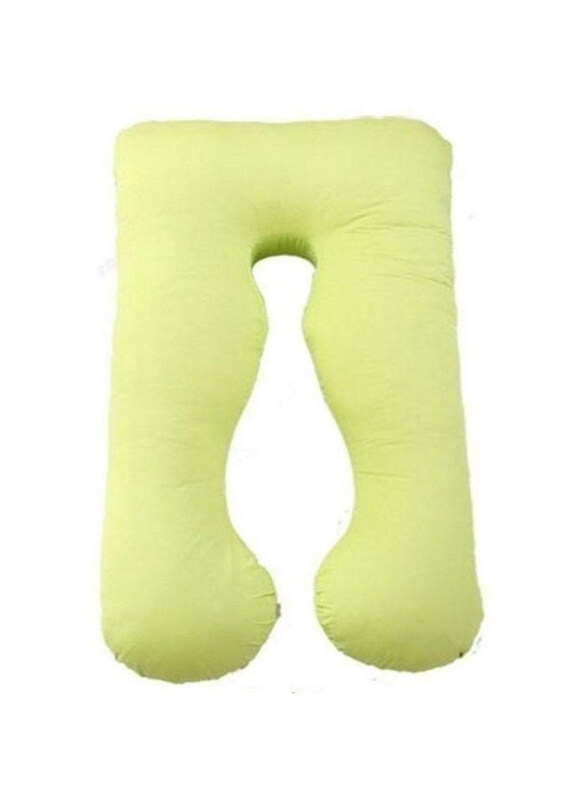 

Generic U-Shaped Standard Maternity Cotton Pillow, 80 x 120cm, Light Green