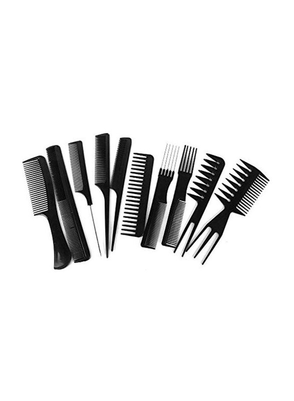 

Macplus Barber Combs for All Hair Types, 10 Pieces