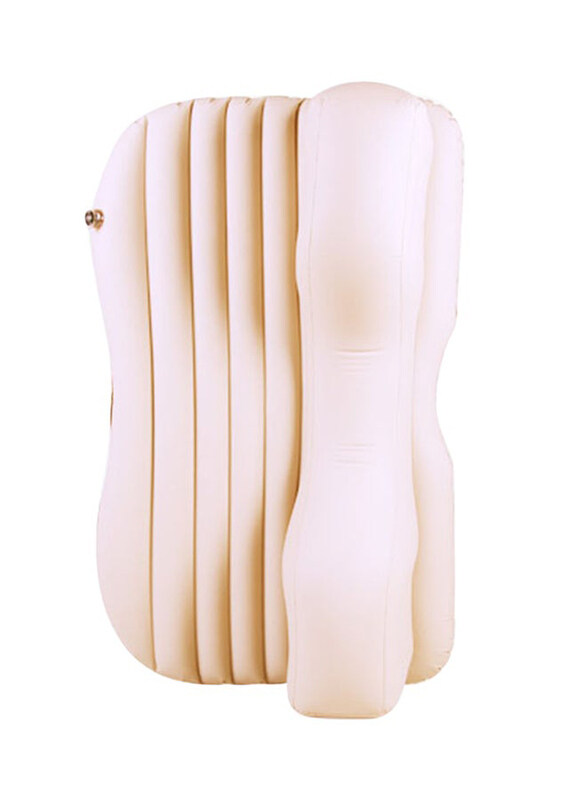 

Generic Car Travel Inflatable Air Mattress, 2 Pieces, QCYP35, Beige