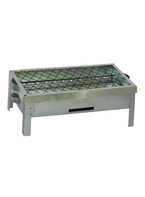 

Generic Camping Charcoal Brazier, Silver