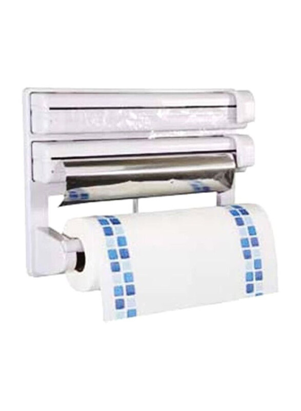 

Generic Triple Paper Dispenser, White