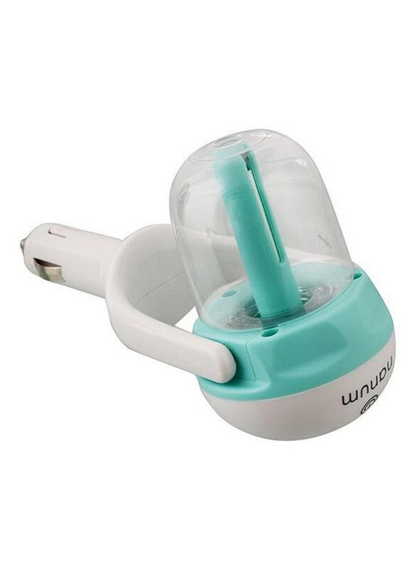 

Generic Car Plug Air Humidifier, White/Blue
