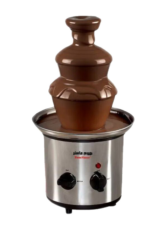 

Home Master Chocolate Fountain Maker, Silver/Black