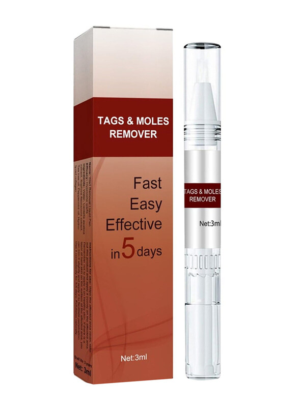 

DubaiGallery Skin Care Tags & Safe Natural Ingredients Moles Remover, 3ml