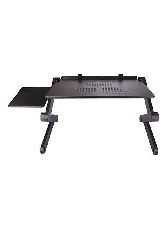 

Unspecified Adjustable Aluminium Alloy Bed Laptop Stand, Black
