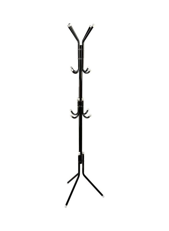 

Generic Metal Coat Rack Hanger, 60 x 19 x 7.5cm, Black