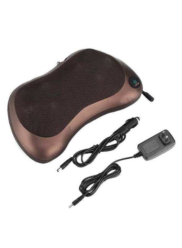 

Generic Multifunction Electric Neck Back Massager Pillow, 1 Meter, Brown