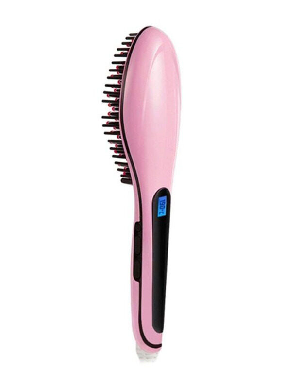 

Zakheza Hair Straightener Brush, Pink