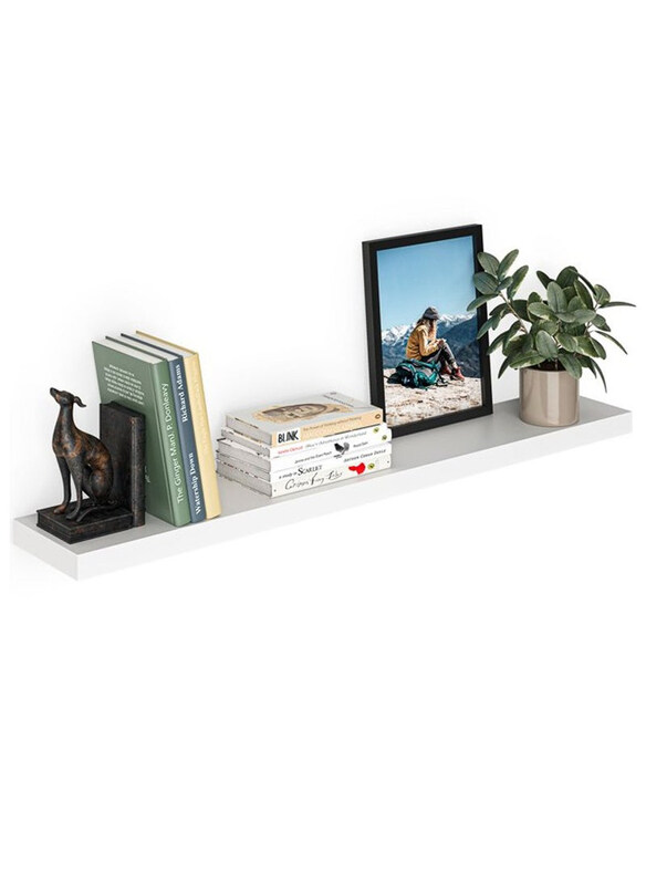 

DubaiGallery Wall Decor Floating Shelves, White