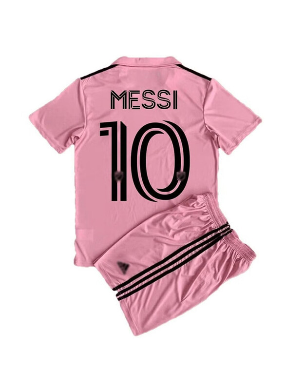 

Generic 2324 Miami 10 Messi Football Jersey & Shorts Set, Pink