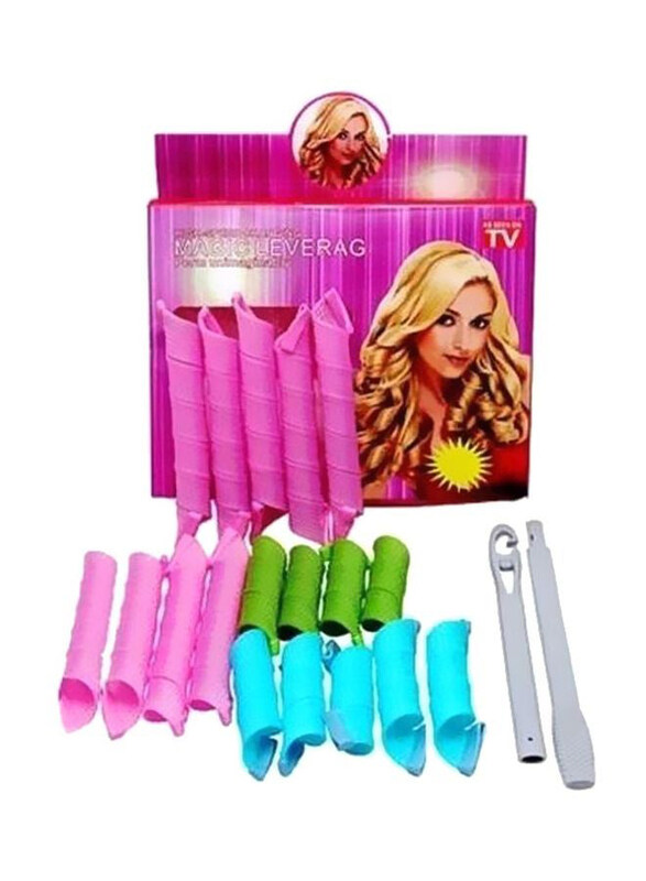 

Magic Leverag Hair Curling Kit, Multicolour